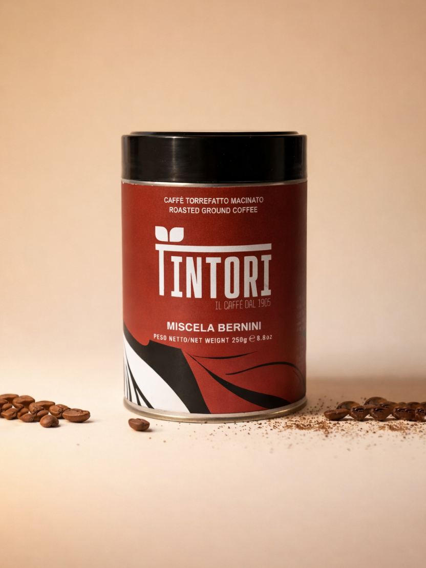 Caffè Macinato per Moka Bernini 250g Lattina