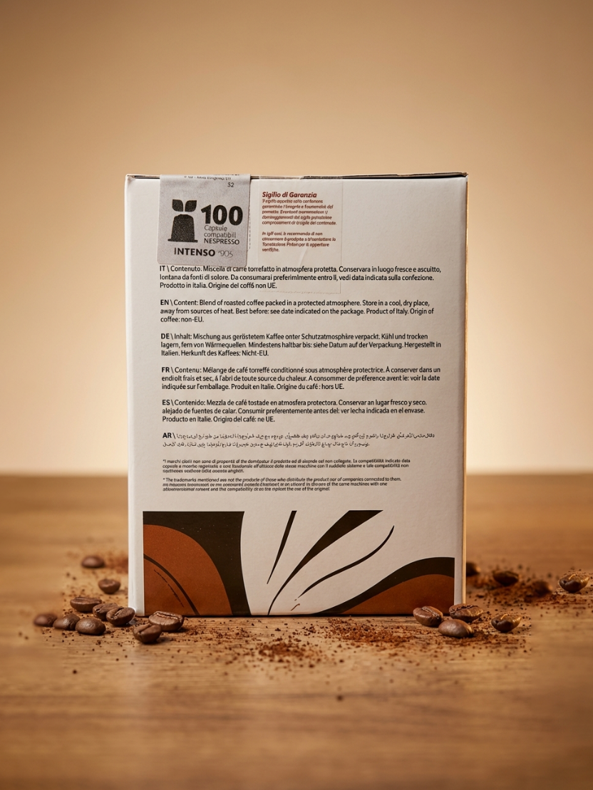 Capsule Compatibili Nespresso® INTENSO1905 100pz