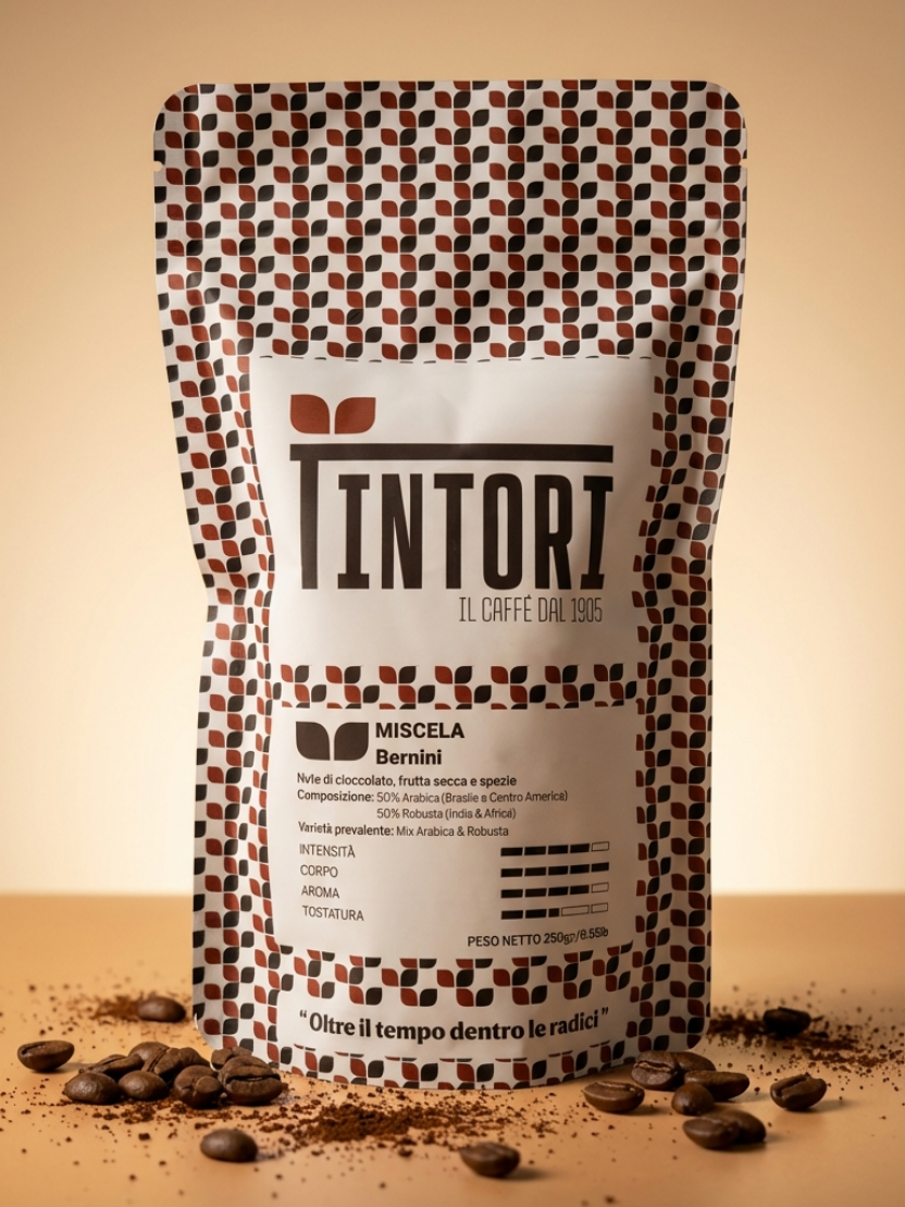 Caffè Miscela Bernini 250g – in Grani o Macinato