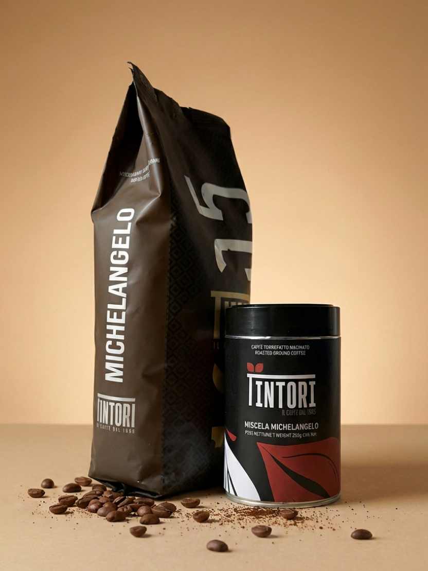Caffè in Grani 1kg – Miscela Michelangelo