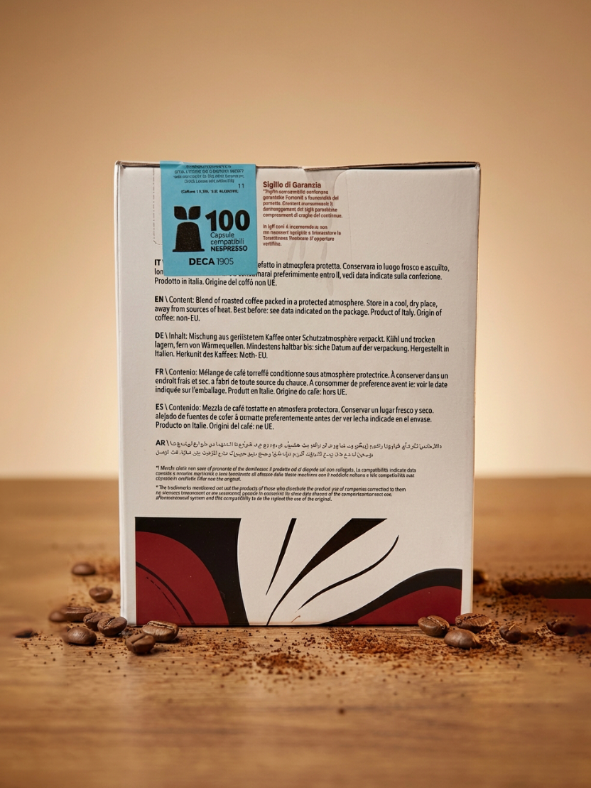 Capsule Compatibili Nespresso® DECA1905 100pz