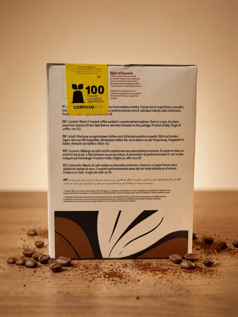 Capsule Compatibili Nespresso® CORPOSO1905 100pz