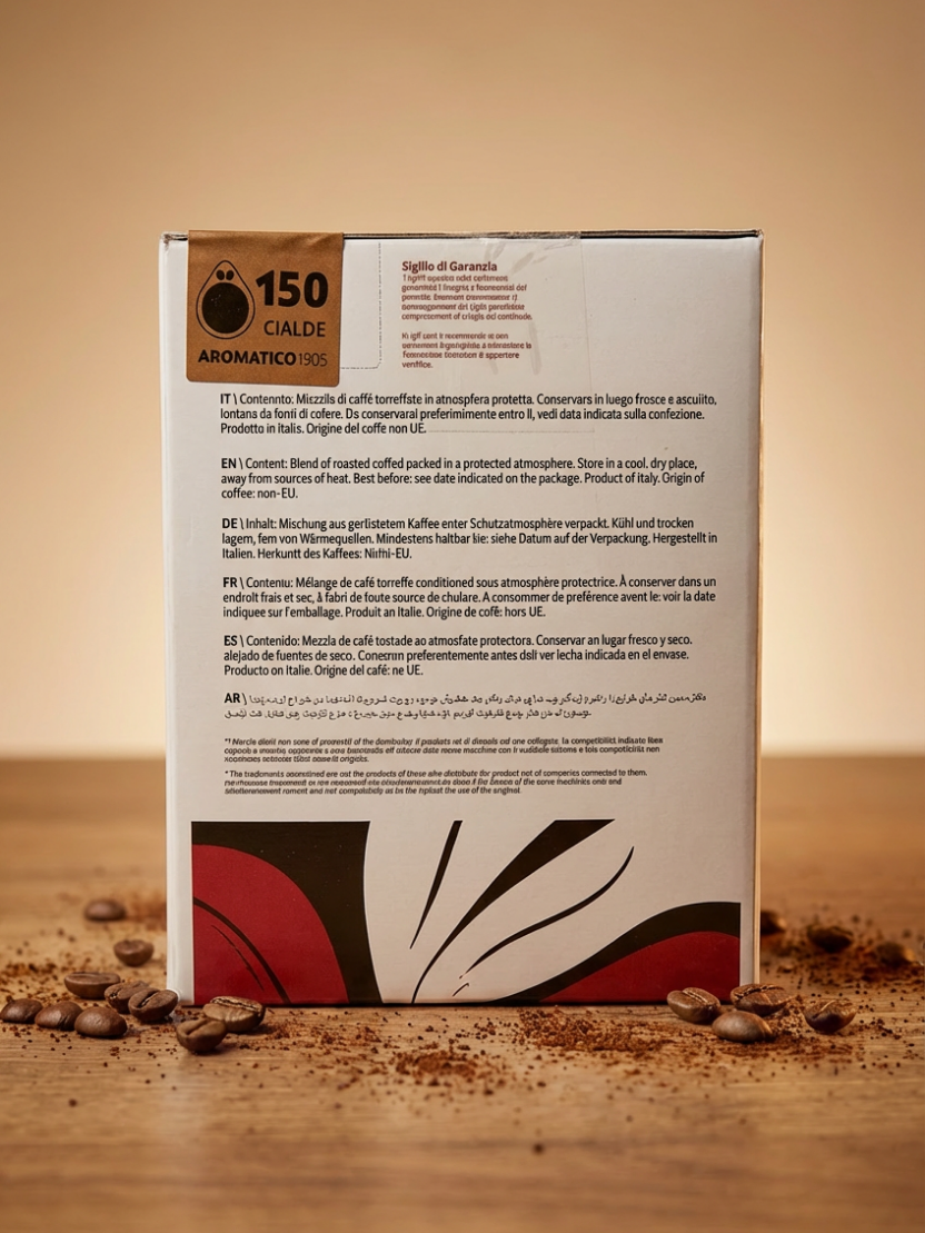 Cialde ESE 44mm AROMATICO1905 150pz